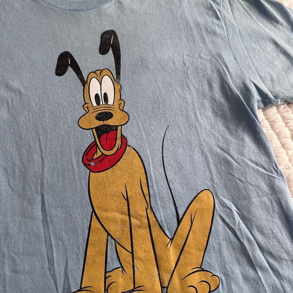 Disney Light Blue Pluto Tee - Picture 2 of 3